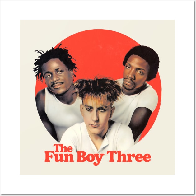 The Fun Boy Three Wall Art by unknown_pleasures